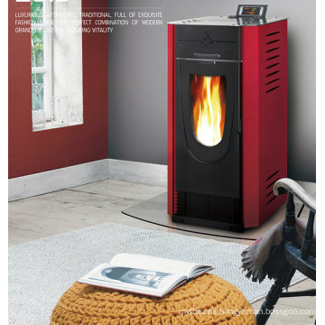 2015 nuevos productos de diseño chimenea de pellets de madera